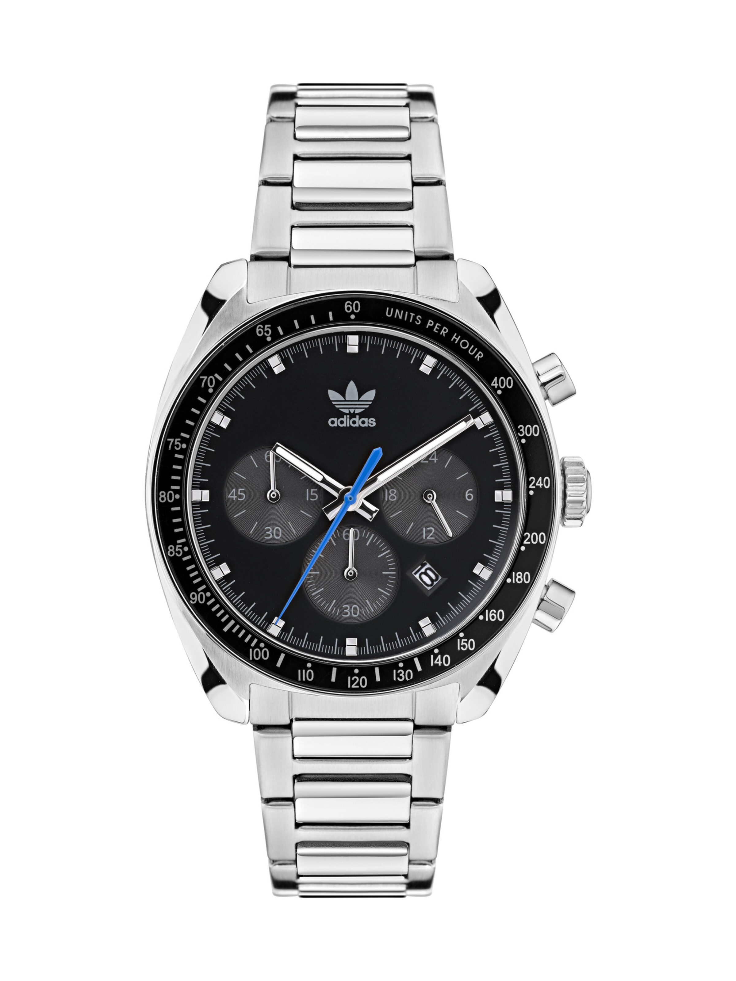 ADIDAS ORIGINALS Analog watch in Silver: front