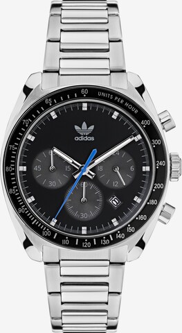 ADIDAS ORIGINALS Analoog horloge in Zilver: voorkant