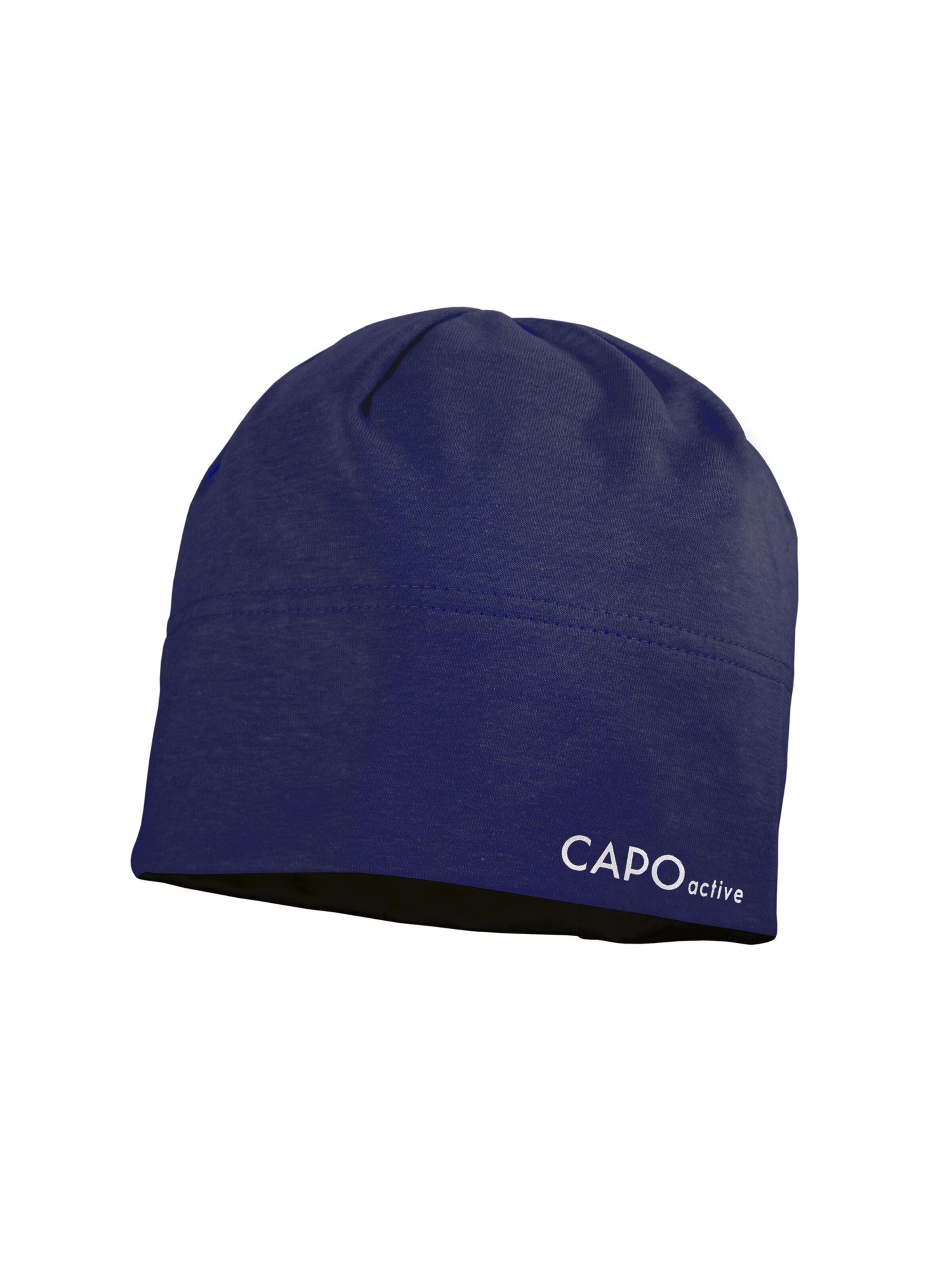 CAPO Beanie in Blue: front