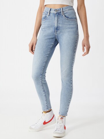 LEVI'S ® Skinny Jeans 'Mile High Super Skinny' in Blauw: voorkant