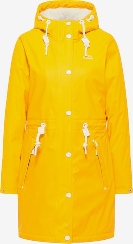 ICEBOUND Raincoat in Yellow: front