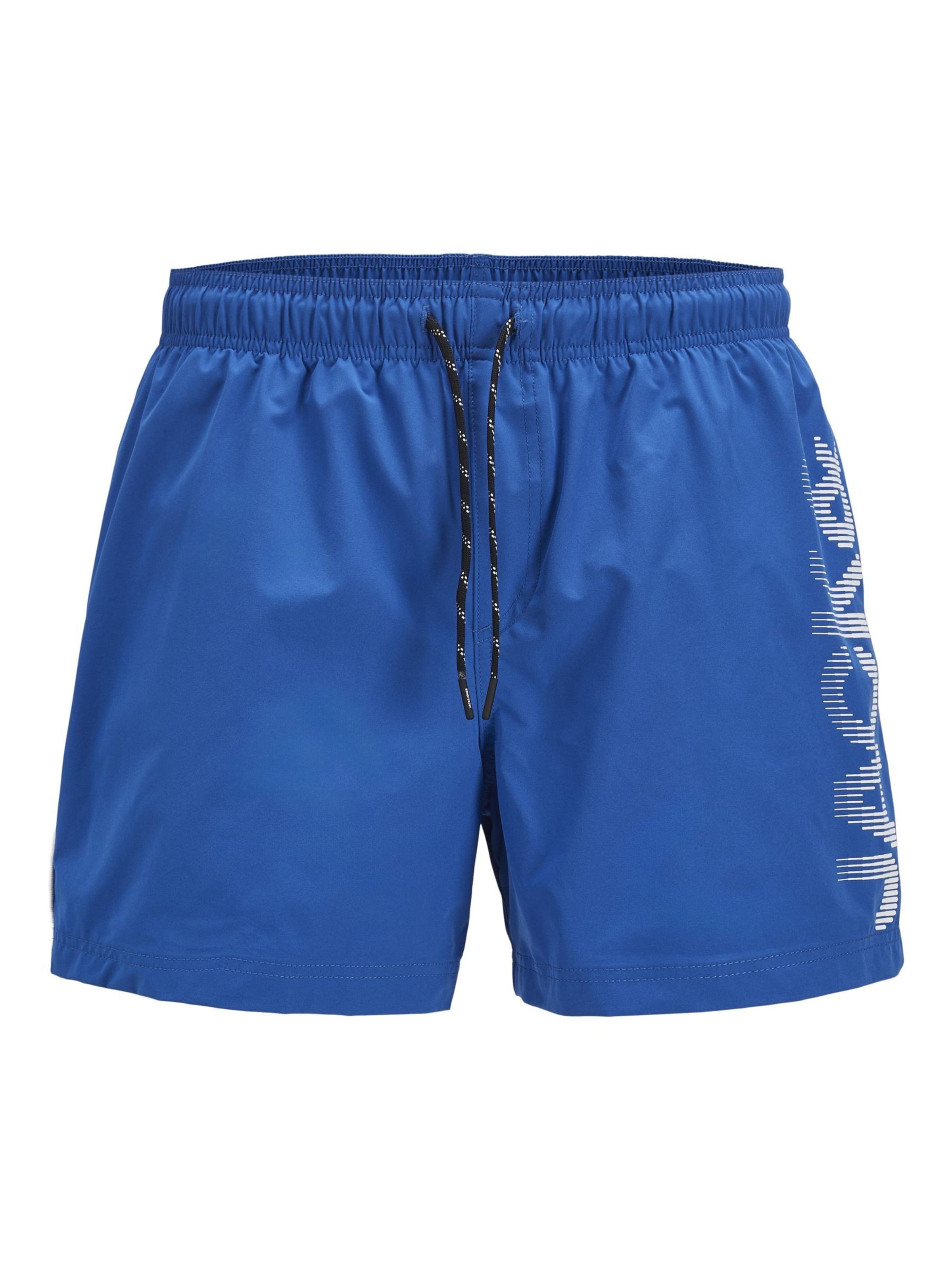 Shorts de bain 'JPSTMaui' JACK & JONES en bleu : devant