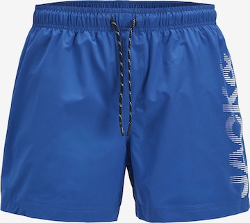 JACK & JONES Swimming shorts 'JPSTMaui' in Blue: front
