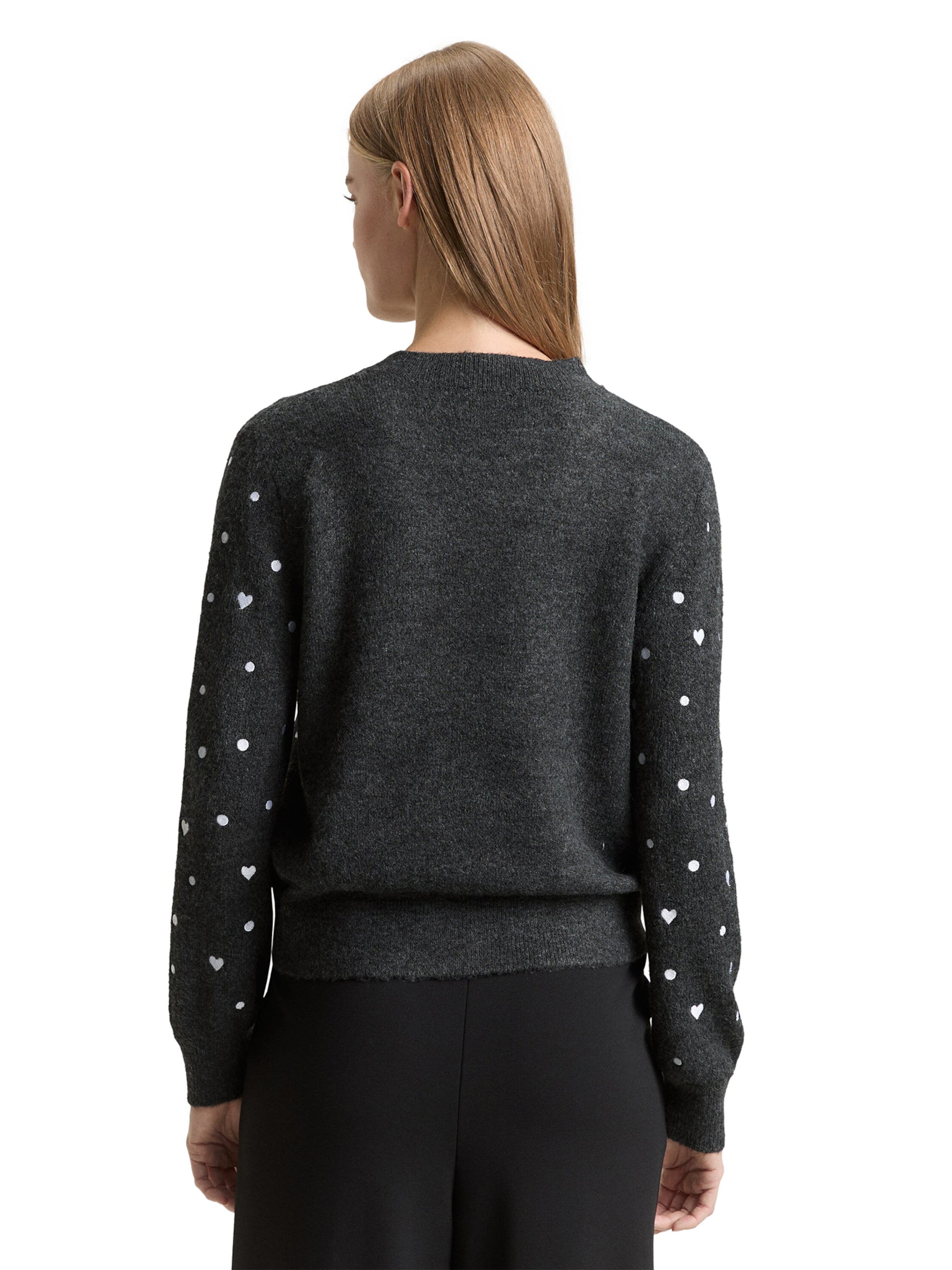 TOM TAILOR DENIM Pulóver - szürke