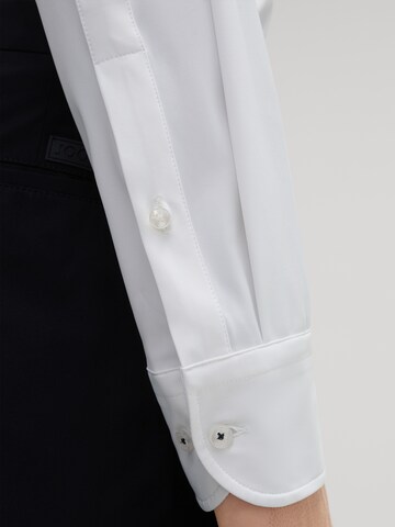 Coupe slim Chemise 'Mika' JOOP! en blanc