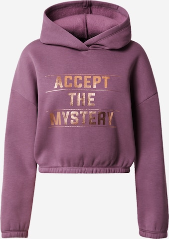 ABOUT YOU Sweatshirt 'Cheyenne' in Purple: front