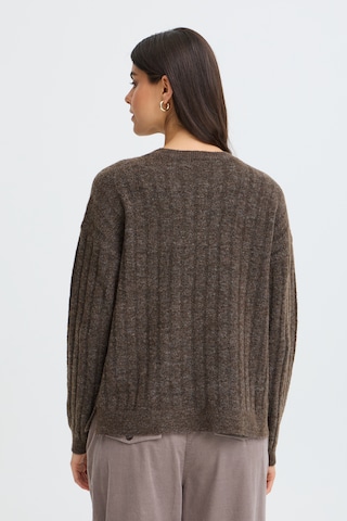 Fransa Pullover in Braun