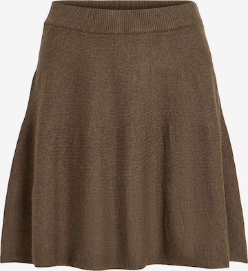Jupe 'VIRil' VILA en marron : devant