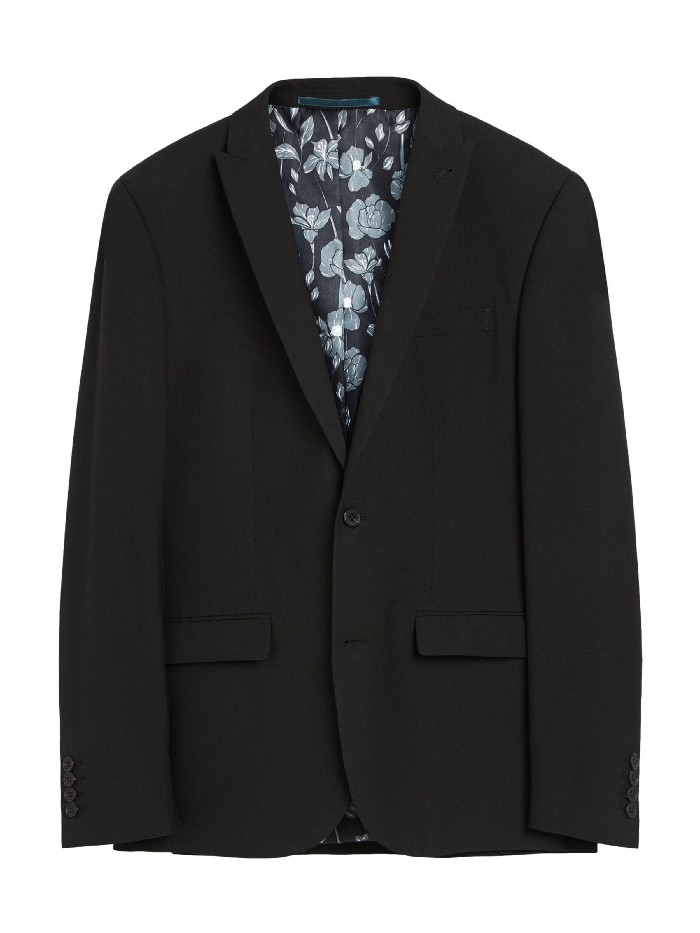 Next Slim Fit Pikkutakki värissä musta: etupuoli