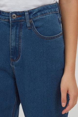 Oxmo Regular Mom-Jeans 'ANNE' in Blau