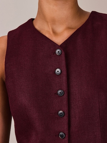 Next Anzugweste in Rot