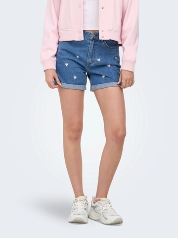 ONLY Slimfit Jeans 'ONLVEGA' in Blauw: voorkant