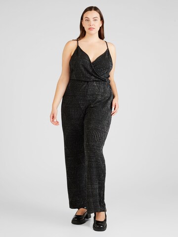 ONLY Curve Jumpsuit in Zwart: voorkant