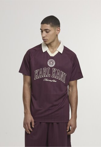 Karl Kani Shirt 'Heritage' in Rood: voorkant