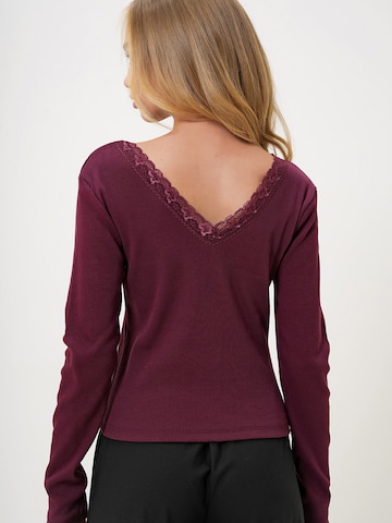 Maglietta di Trend Alaçatı Stili in lilla