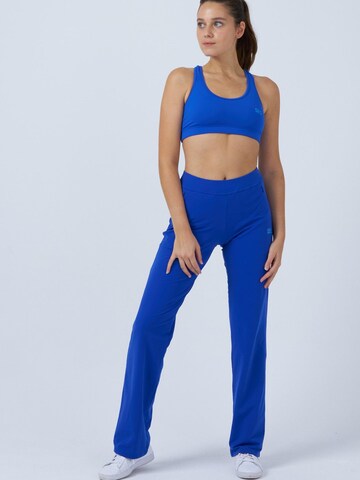 SPORTKIND Workout Pants 'Trainingshose lang' in Blue: front