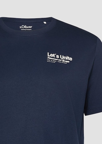 s.Oliver Shirt ' ' in Blauw