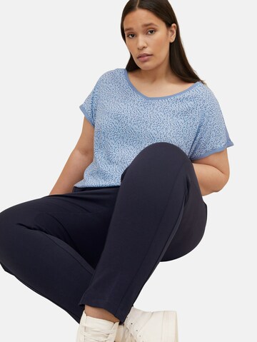 Tom Tailor Women + T-Shirt in Blau