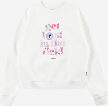 GARCIA Sweatshirt i hvit: forside