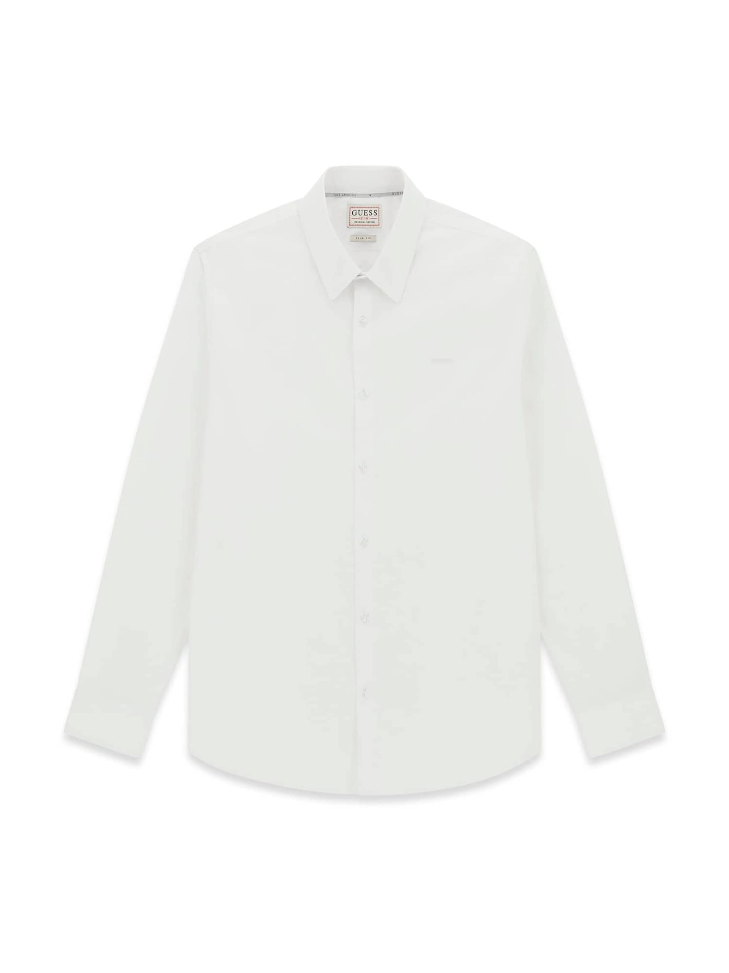 GUESS Srajca | bela barva: sprednja stran