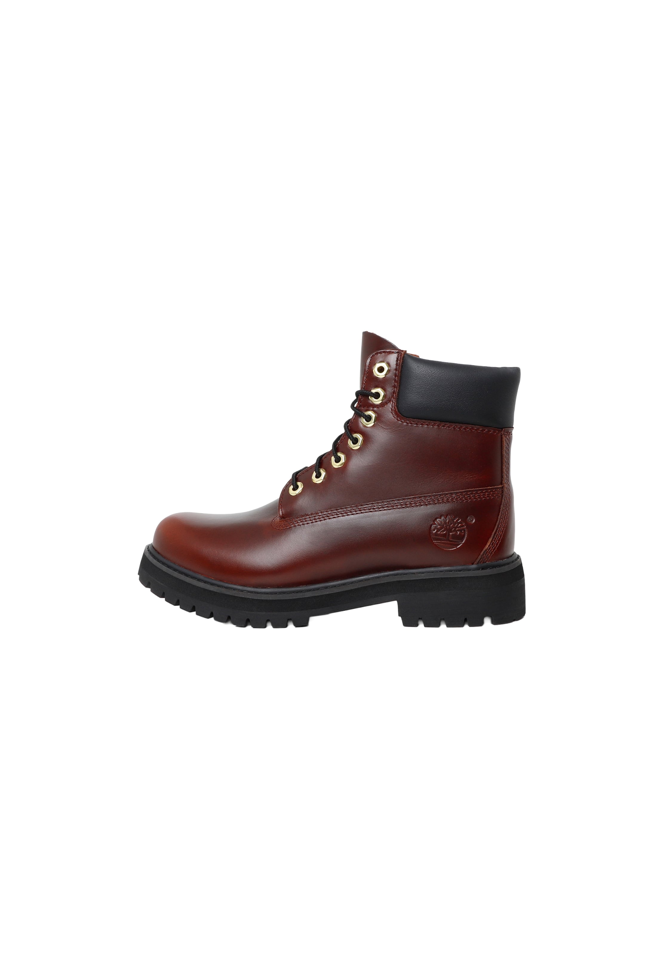 TIMBERLAND Schnürstiefel in Rot: Vorderseite