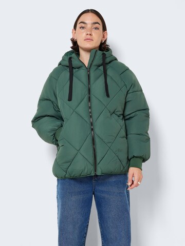 Noisy may Зимняя куртка 'CANON' в Зеленый: спереди