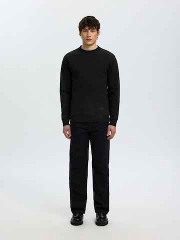 SELECTED - Sudadera 'SLMTOM' en negro