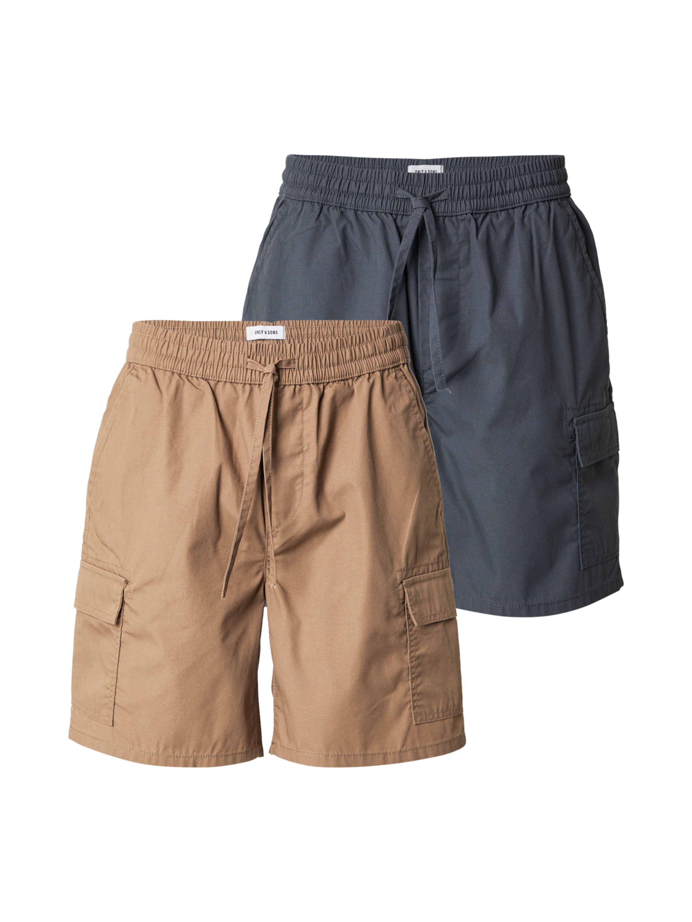 Only & Sons regular Παντελόνι cargo 'ONSKAL' σε καφέ: μπροστά