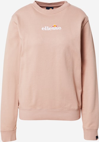 ELLESSE Sweatshirt 'Sappan' in Pink: predná strana