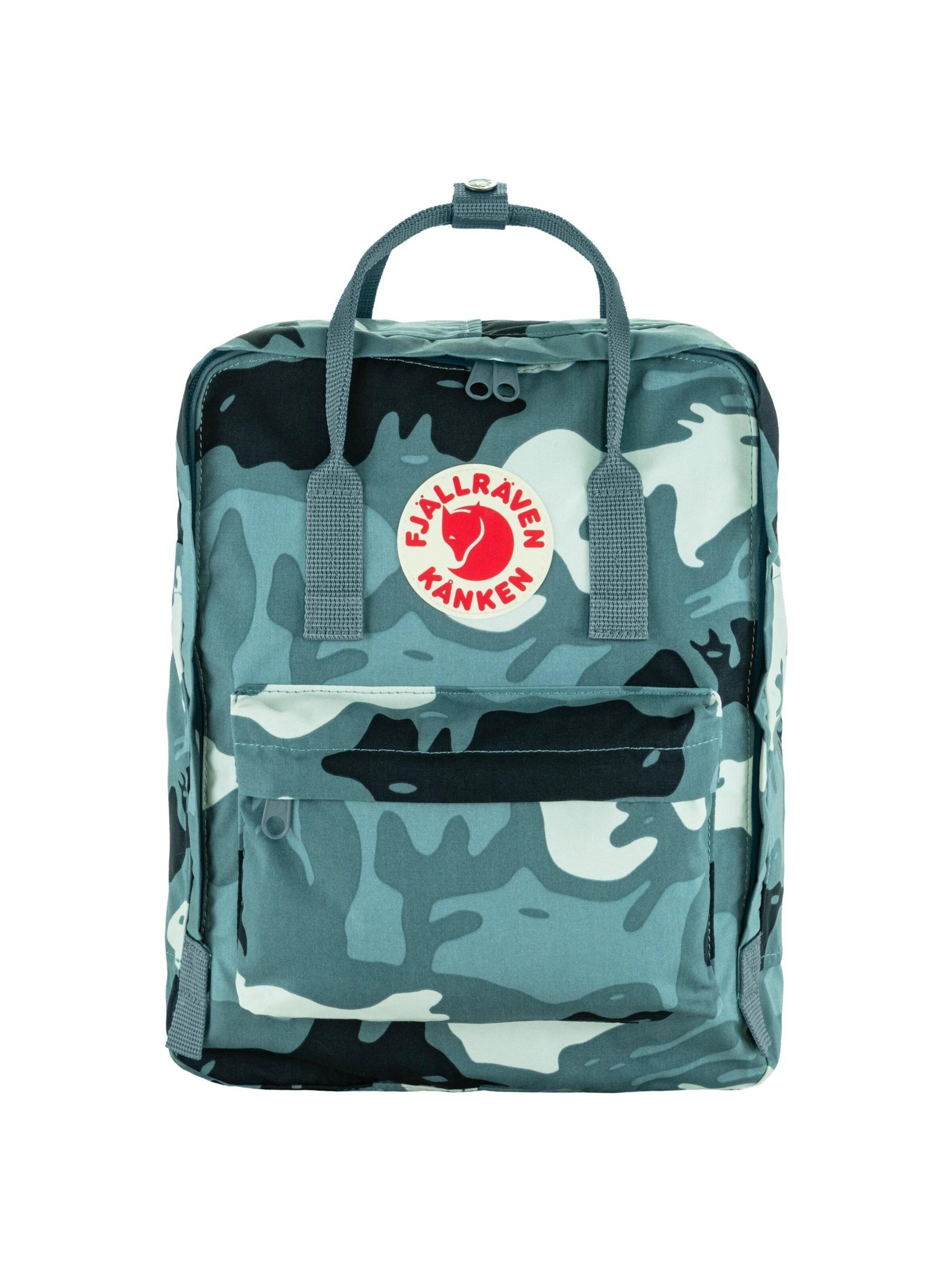 FJALLRAVEN Rucksack 'Kånken Graphics'‌‌‌ in Blau: Vorderseite