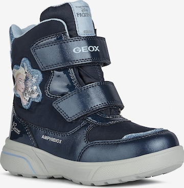 GEOX Snow Boots 'Sveggen' in Blue: front