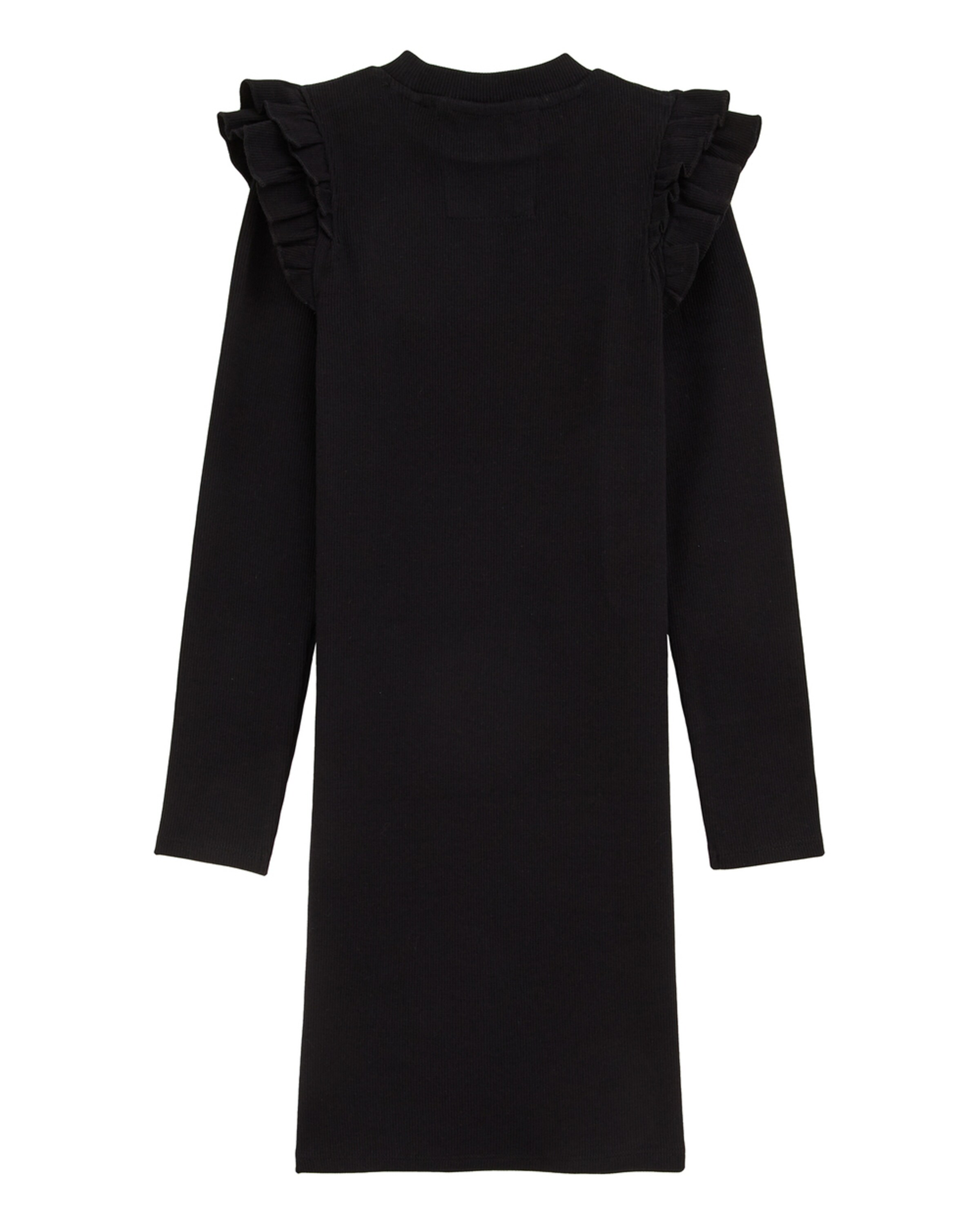 WE Fashion Obleka | črna barva