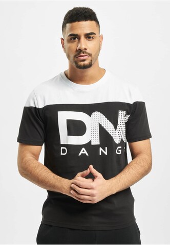 Dangerous DNGRS T-Shirt 'Gino' in Schwarz: Vorderseite