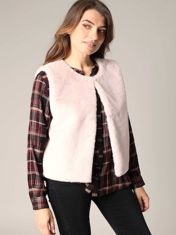 Deeluxe Bodywarmer 'FUZZY' in Roze