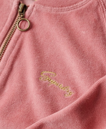 Superdry Training Jacket in Pink