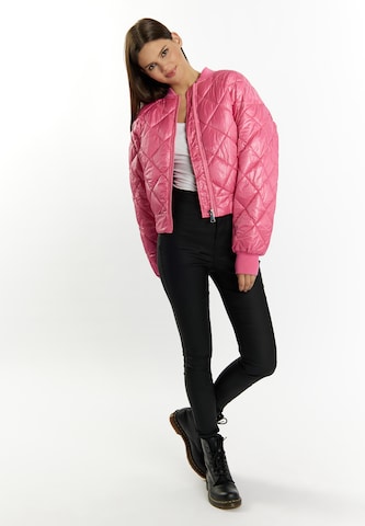 myMo ROCKS Between-Season Jacket in Pink