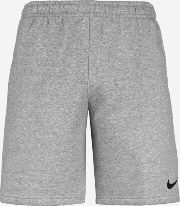 NIKE Regular Workout Pants in Grey: front