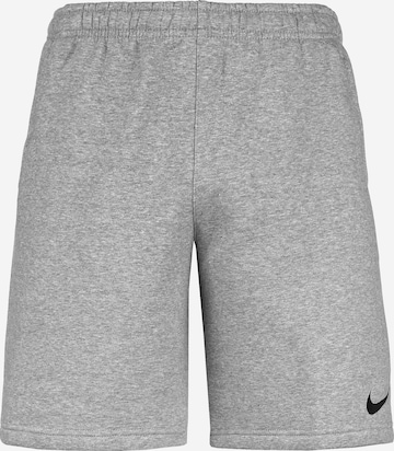 NIKE Regular Workout Pants in Grey: front