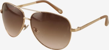FOSSIL Sonnenbrille One Size in Gold: Vorderseite