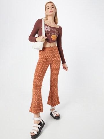 T-shirt BDG Urban Outfitters en marron