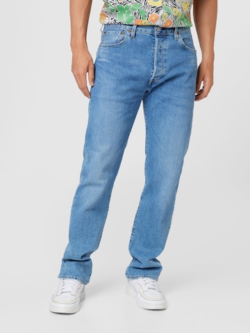 LEVI'S Jeans '501 ORIGINAL FIT' i blå: forside