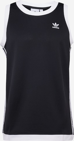 Maglietta 'Adicolor' di ADIDAS ORIGINALS in nero: frontale