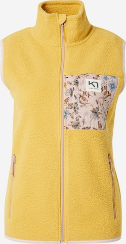 Kari Traa Sports Vest 'ROTHE' in Yellow: front