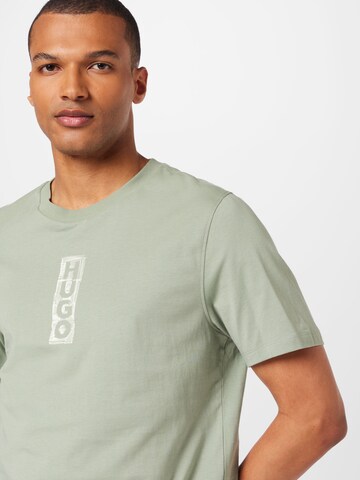HUGO Shirt 'Dalbula' in Groen