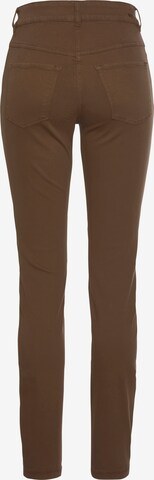 MAC Skinny Jeans in Brown