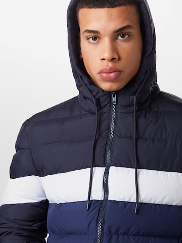 Veste d’hiver Urban Classics en bleu