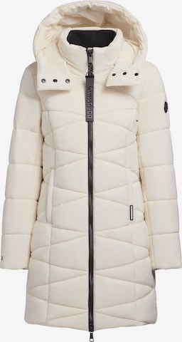 Manteau d’hiver ' FITT3 ' khujo en blanc : devant