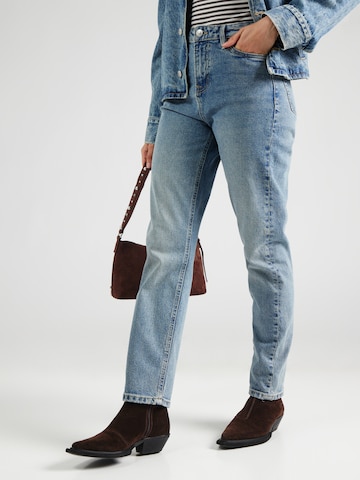 Regular Jean 'PCMILLIE' PIECES en bleu : devant