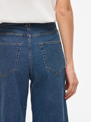 VILA Wide Leg Jeans 'VILotta' i blå