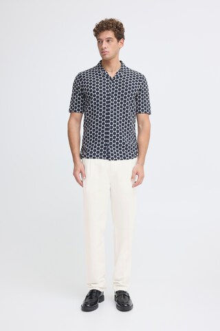 Casual Friday Regular Chino trousers ' CFMarc Linen Mix ' in White